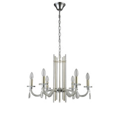 Люстра Crystal Lux AURELIO SP6 GOLD+CHROME/TRANSPARENT, фото 